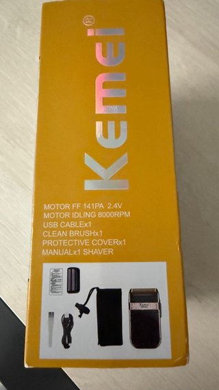Kemei KM-2024 Maquinilla Afeitar USB IPX4