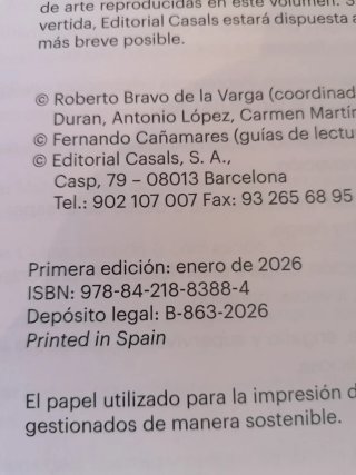 Literatura universal bachillerato casals