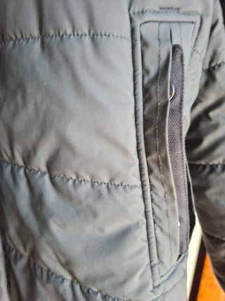 Abrigo invierno hombre BUCCINO negro