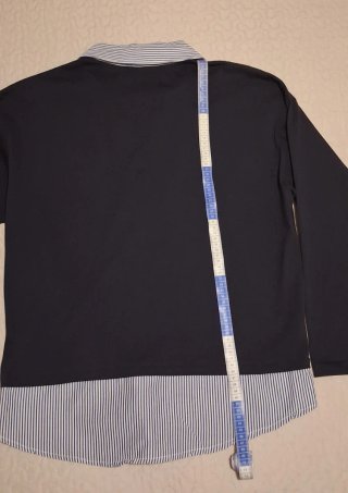 Sudadera Stradivarius efecto 2 piezas XS