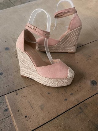 sandalias de tacon de cuña