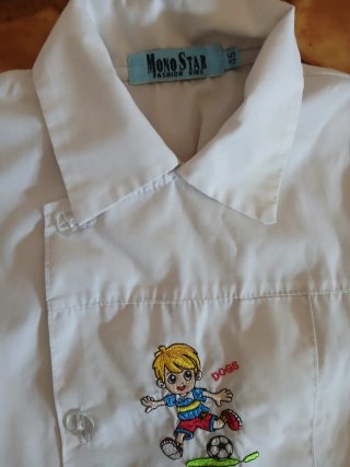 Grembiulini mezza manica bambino