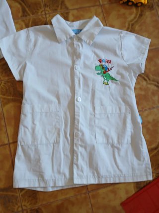 Grembiulini mezza manica bambino