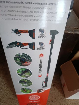 Motosierra Altuna con pértiga