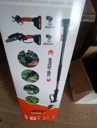 Motosierra Altuna con pértiga