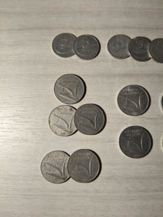 Lotto 18 monete lire antiche vari anni dai 50