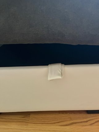 Sofá Chaiselongue Negro y Blanco