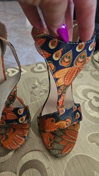 Sandali tacco Queen Shoes 38