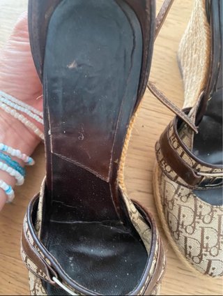 Scarpe Dior donna beige/marrone