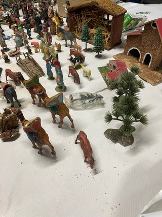 Figuras para Belén - Molino y animales