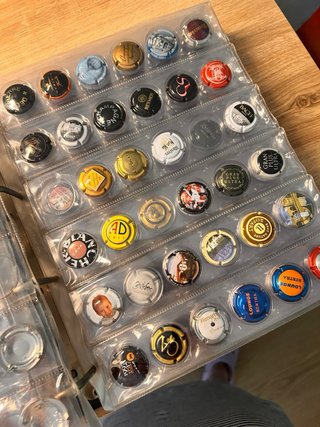 Chapas Cava y Champagne Colección