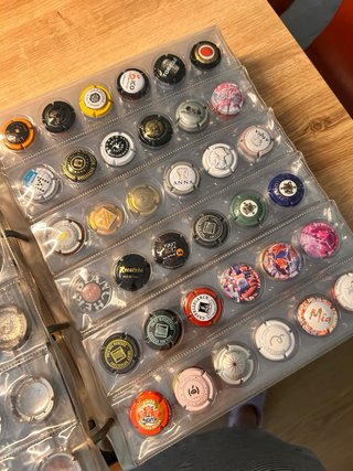 Chapas Cava y Champagne Colección