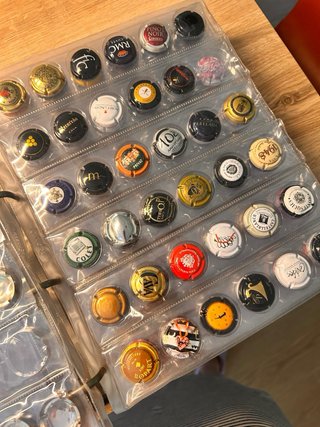 Chapas Cava y Champagne Colección
