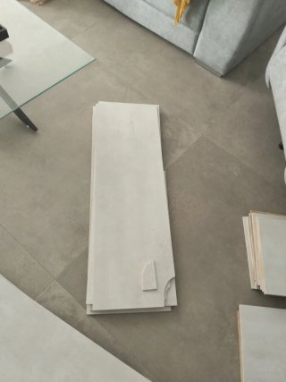 Losa cerámica 25x4 para cortes