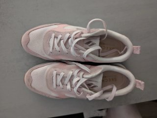 Zapatillas Skechers Rosa y Blancas