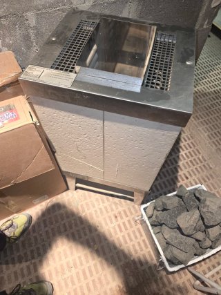 Estufa Sauna KLAFS EX315 9kW