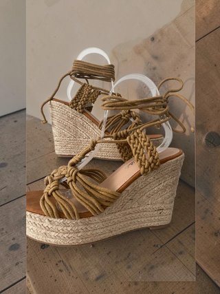 Sandalias cuña