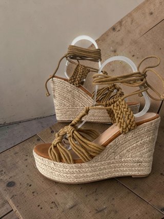 Sandalias cuña
