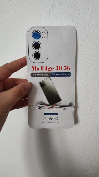 Custodia Motorola Moto Edge 30 5G Fiori Blu