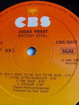 Judas Priest British Steel Vinilo