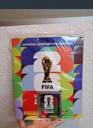 2 Álbum y 4 Sobres Panini Mundial 2026