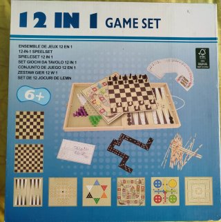Juego de mesa 12 en 1