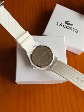 Reloj Lacoste Blanco y Negro