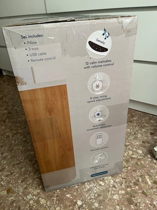 Balancín bebé automático Lionelo