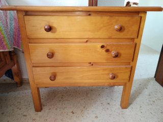 Aparador provenzal de madera