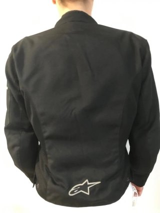 Chaqueta Moto Alpinestars Mujer Negra