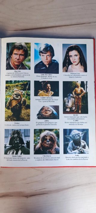 LIBRO STAR WARS EL RETORNO DEL JEDI