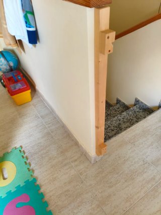 Barrera de seguridad para puertas de bebé