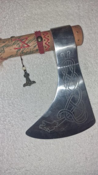 Hacha Vikinga Decorativa