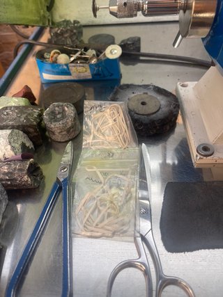 Mesa de pulido para joyería