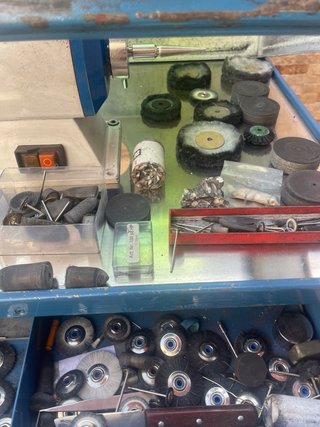 Mesa de pulido para joyería