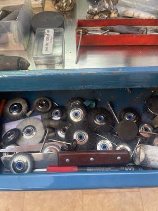 Mesa de pulido para joyería