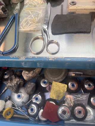 Mesa de pulido para joyería