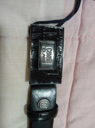 Cintura Cavalli Class Uomo Nera