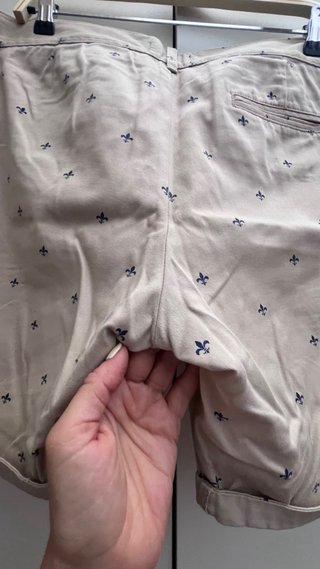 Bermudas Primark hombre beige estampadas