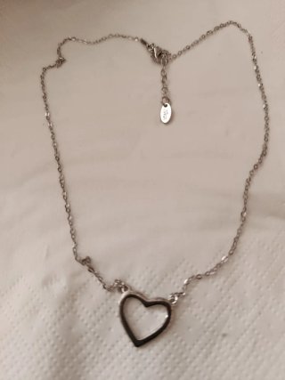 Colgante Lotus Corazón Plata