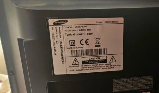 Televisor Samsung 32 Negro.  Modelo UE32EH5300W