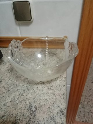 Vasos de agua de cristal