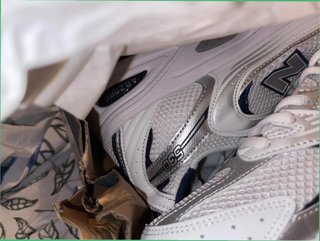 New Balance 530 Talla 41.5 Plata/Blanco