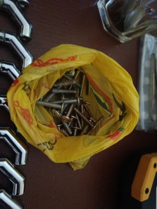 14 Tiradores de armario plateados 13 centímetros