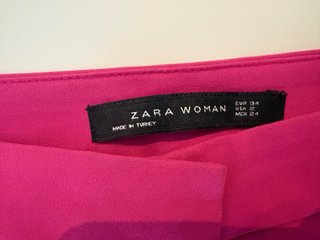 Pantaloni Zara Fucsia Taglia 34