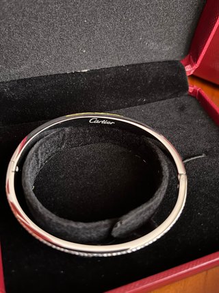 Pulsera Cartier Plata Mujer