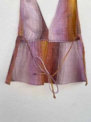 Top Halter Abalorios Zara