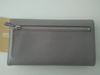 Monedero Michael Kors Gris Nuevo