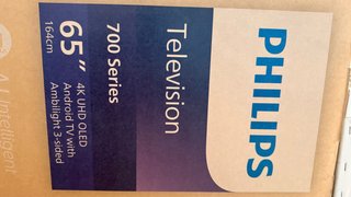 TV Philips OLED 65' Ambilight