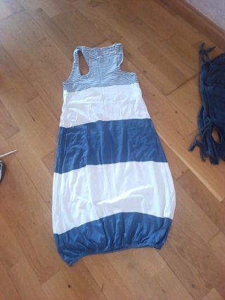 Lote 3 Vestidos Verano Rayas y Azul Marino